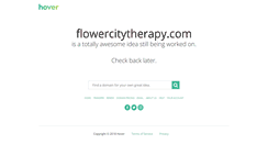 Desktop Screenshot of flowercitytherapy.com